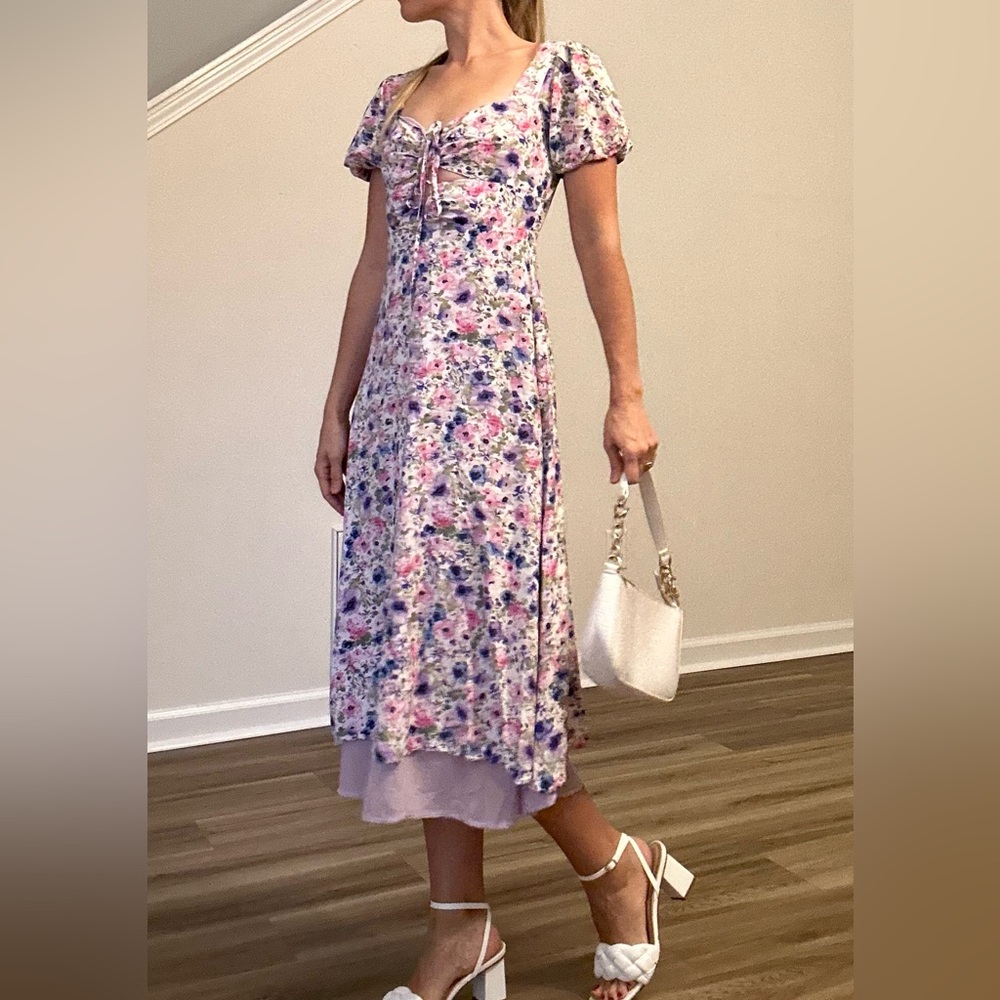 Astr floral dress